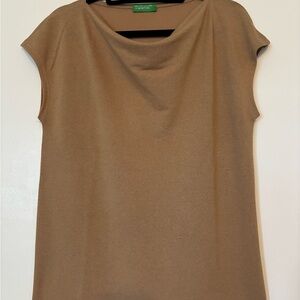 United Colors Of Benetton Tan Blouse